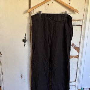 LA Relaxed Women's Black Chino Pants